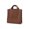 Vegan Leather Mini Tote Bag