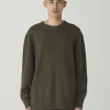 Co/Ny/Pe Knit Crew Neck