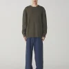 Co/Ny/Pe Knit Crew Neck