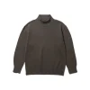 Co/Ny/Pe Knit High Neck
