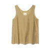 Hand-Woven Cotton Silk Tank Top