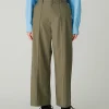 Hybrid Wool Wide Pants