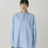 Organic Cotton OX Stand Collar Shirt