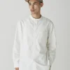 Organic Cotton OX Stand Collar Shirt