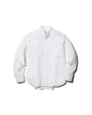 Organic Cotton Poplin Button-Down Shirt