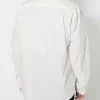 Organic Cotton Poplin Stand-Collar Shirt