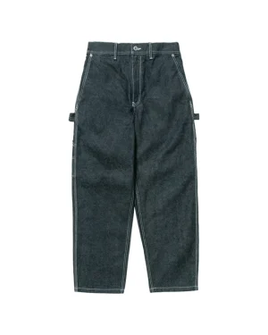 Recycled Cotton Denim Wide Pants
