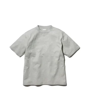 Recycled Cotton Heavy Mockneck T-Shirt