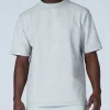 Recycled Cotton Heavy Mockneck T-Shirt