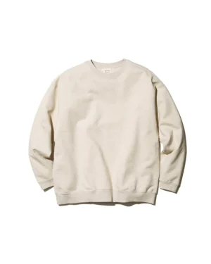 Recycled Cotton Sweat Crewneck
