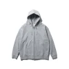 Recycled Cotton Zip-Up Hoodie