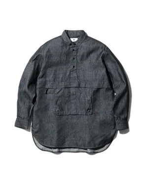 Takibi Light Denim Utility Pullover